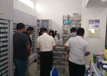 Tim Gabungan Razia 24 Apotek di Kotamobagu