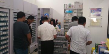 Tim Gabungan Razia 24 Apotek di Kotamobagu
