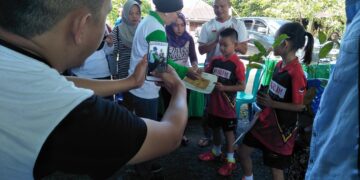 Tatong Lepas Atlet Bulu Tangkis, BMM dan Tanam Pohon di Stadion Nunuk   