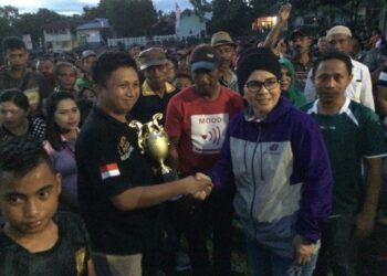 Disaksikan Walikota, Persin Pecundangi BSR Pontodon di Kandang