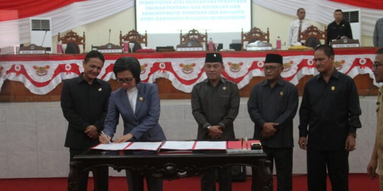 APBD Perubahan Bolmong Ditetapkan