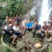 Dukung Program Pemkot, Warga Kobo Kecil Kerja Bakti di Air Terjun Molimpungan