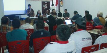 Gelar Bimtek Sipol, KPU Kotamobagu Kumpul Pimpinan Partai       