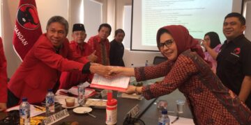 Calon Walikota Tunggal, Tatong Resmi Daftar di PDIP