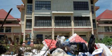 Halaman Belakang Kantor Bupati Bolmong Mirip TPA