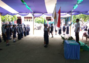 72 Pengurus Osis SMP 1 Kotamobagu Dilantik
