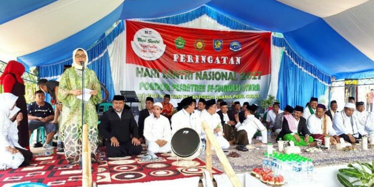 Hari Santri, Yasti Hibahkan Rp500 Juta Pembangunan Ponpes