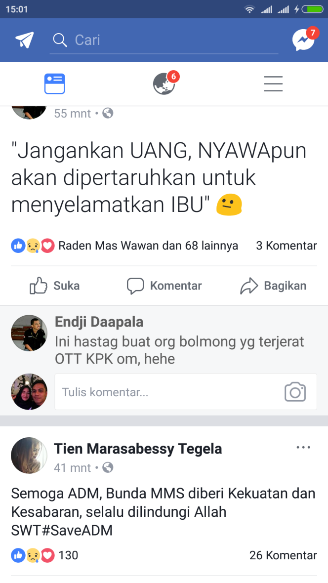 
ADM Banjir Dukungan di Medsos