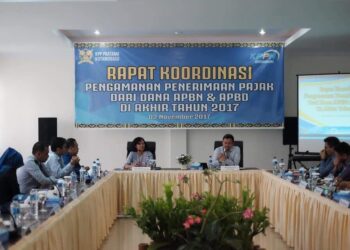 KPP Pratama Gelar Rakor Pengamanan Penerimaan Pajak   