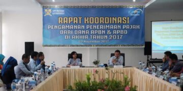 KPP Pratama Gelar Rakor Pengamanan Penerimaan Pajak   
