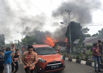 Desta Salon di Biga Dilalap Si Jago Merah