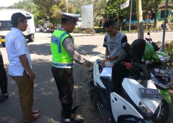 Banyak Pelanggar di Kotamobagu Coba Sogok Polisi