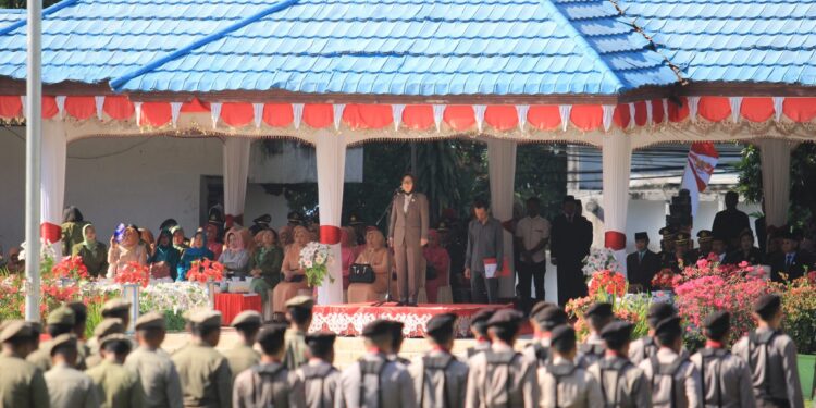 Irup Upacara Hari Pahlawan, Tatong: Tugas Kita Mengisi Kemerdekaan