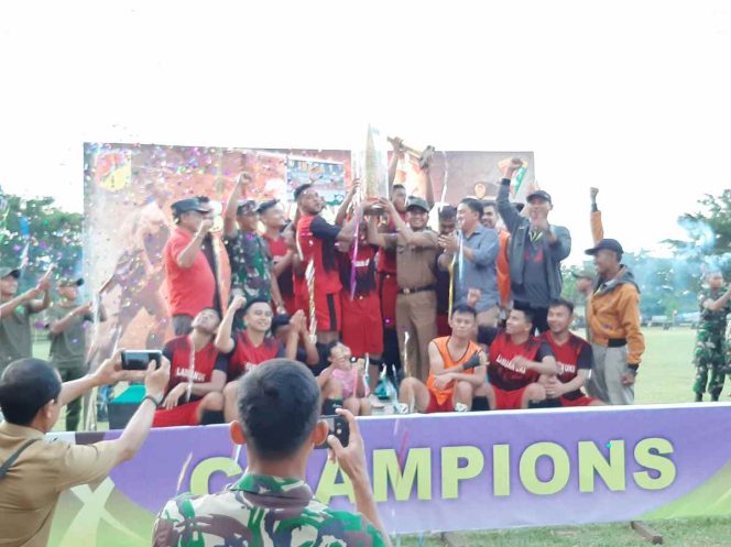 
 Yon Armed Bogani Cup IV, Bolaang Uki Kampiun