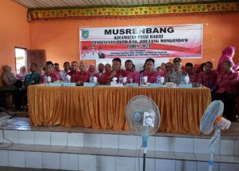 Sekda Bolmong Buka Musrenbang di Kecamatan Passi Barat