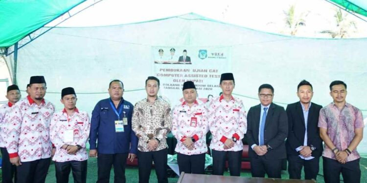 Bupati Resmi Buka Tes 2170 Peserta CPNS 2020