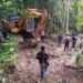 Menambang Dalam Kawasan TNBNW Dengan Eskavator, Dua Orang Resmi Ditetapkan Sebagai Tersangka dan Ditahan di Rutan Kotamobagu
