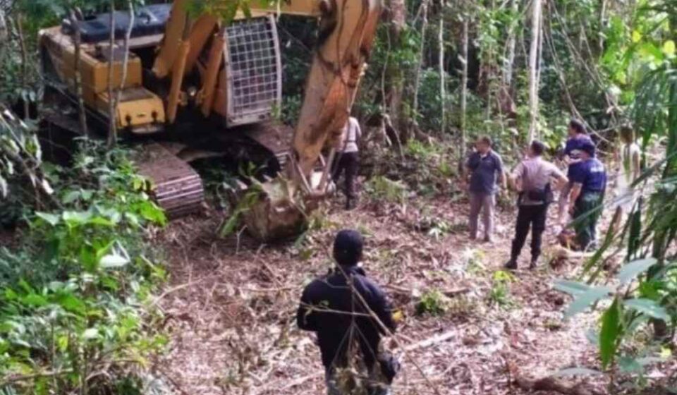 Menambang Dalam Kawasan TNBNW Dengan Eskavator, Dua Orang Resmi Ditetapkan Sebagai Tersangka dan Ditahan di Rutan Kotamobagu