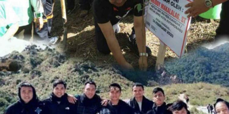 Tanam 1000 Pohon, KPA Gurilas Apresiasi PDI Perjuangan Kotamobagu