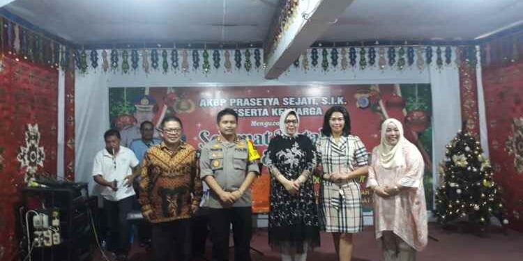 TBNK Lakukan Safari Natal Di Kediaman Kapolres Kotamobagu