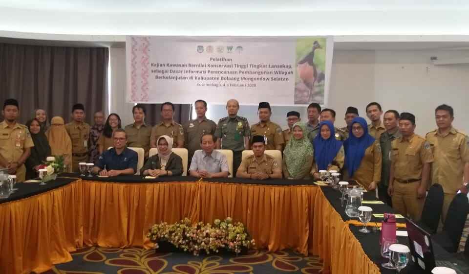 Pelatihan KBKT Tingkat Lanskap Bolsel Libatkan BKSDA Sulut dan WCS