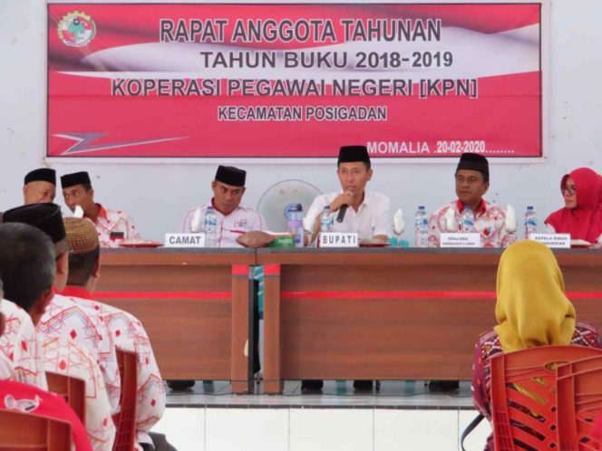 
RAT KPNBM, Bupati Ingatkan Patuhi Asas