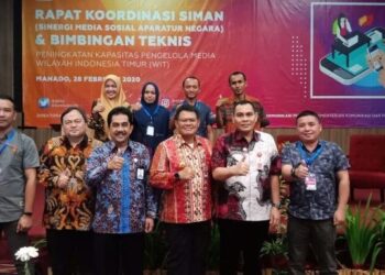 Diskominfo Kotamobagu Ikuti Rakor Yang Digelar Dirjen Informasi & Komunikasi Publik Kemenkominfo