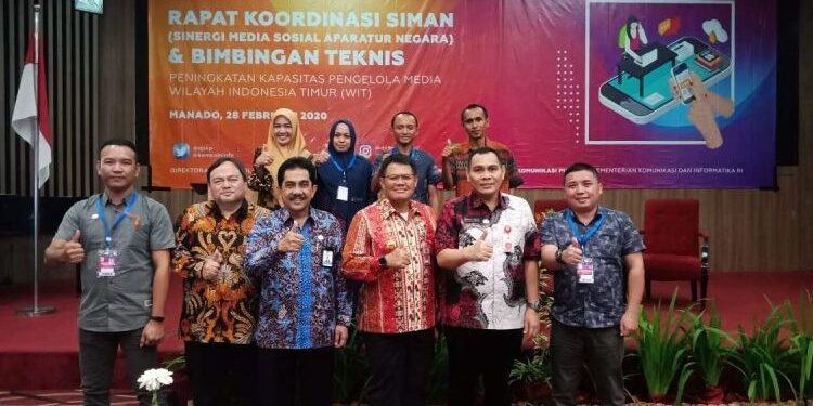 Diskominfo Kotamobagu Ikuti Rakor Yang Digelar Dirjen Informasi & Komunikasi Publik Kemenkominfo