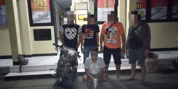 Satu Bulan Diburu, Warga Pobundayan Pelaku Penggelapan Motor Diringkus Tim Resmob di Pinonobatuan