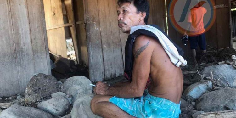 Rumah Rusak Parah Diterjang Banjir Bandang, Ini Harapan Ananias kepada Pemerintah