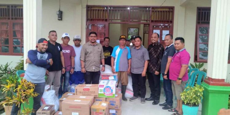 DPRD Kotamobagu Salurkan Bantuan untuk Korban Banjir di Bolmut- Bolmong