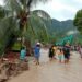 Banjir Bandang di Desa Pangi Timur, 2 Rumah Hanyut, Puluhan Terdampak. Ini Foto-fotonya!