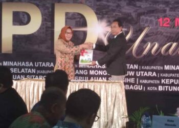 Tatong Serahkan LKDP Tahun 2019
