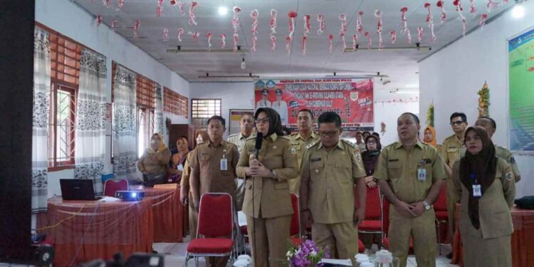 Buka UNBK, Tatong Berharap 1.552 Peserta Dapat Hasil Maksimal