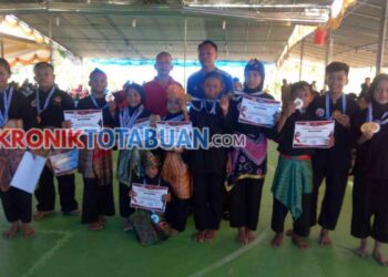 Atlit Pencak Silat Kotamobagu Bawa 35 Medali dari Kejuaraan se-Sulawesi