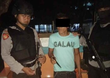 Hari Pertama Beraksi, Tim Anoa Amankan 14 Motor dan Pemuda Komangaan