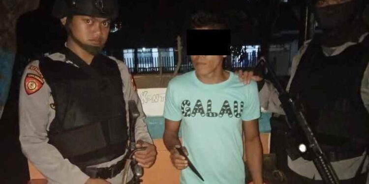 Hari Pertama Beraksi, Tim Anoa Amankan 14 Motor dan Pemuda Komangaan