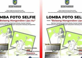 Kominfo Bolmong Gelar Lomba Foto Selfie, Wartawan Bisa Jadi Peserta