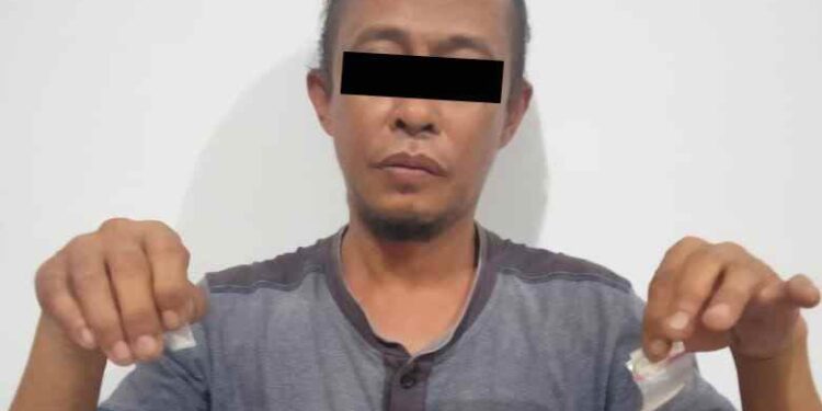 Miliki Dua Paket Sabu, Barol Asal Doloduo Diamankan Polisi