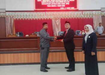 Hasil Reses DPRD Bolsel Diparipurnakan