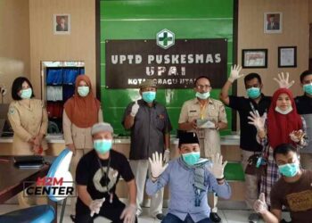 Tim H2M Bagikan Masker Gratis untuk Putus Mata Rantai Penyebaran Covid-19