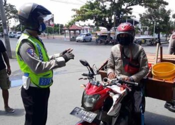 Satlantas Polres Bolsel Gelar Operasi Kelengkapan Surat Kendaraan