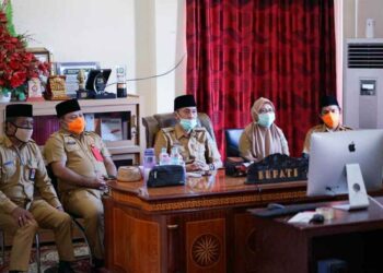 Terkait Pemeriksaan Terinci Keuangan Daerah, Rapat dengan BPK Dilakukan Melalui Video Conference