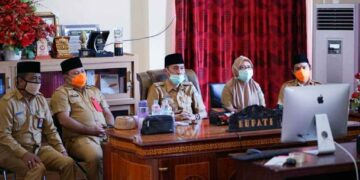 Terkait Pemeriksaan Terinci Keuangan Daerah, Rapat dengan BPK Dilakukan Melalui Video Conference