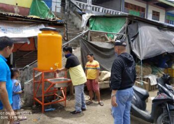 Antisipasi Penyebaran Korona, Pemkot Siapkan Wadah Cuci Tangan Di Pasar