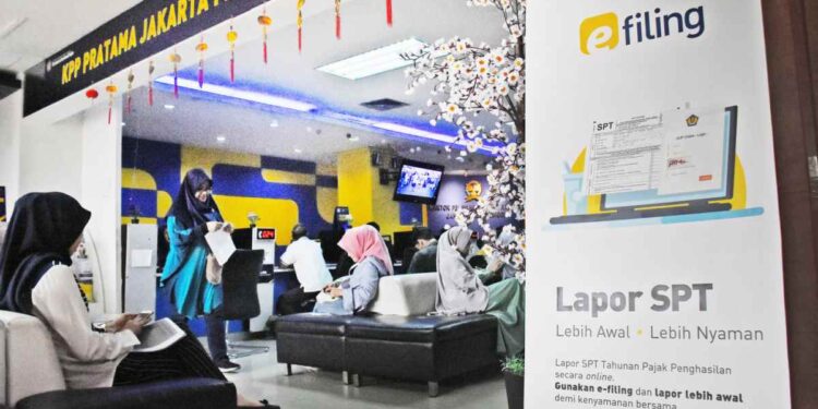 Realisasi Pelaporan SPT Tahunan Minus 20,4 Persen Imbas Korona