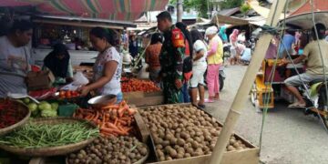 Jamin Ketersediaan Bahan Pokok, Di Bolmong Pasar dan Warung Tetap Beroperasi Normal