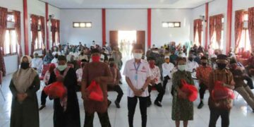 Pemda Bolsel Kembali Salurkan Bantuan Sembako, Kali Ini Diserahkan Pada Pemuka Agama