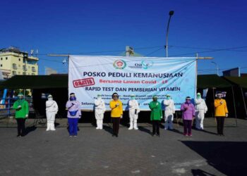 Dharma Pertiwi Daerah M Gelar Bakti Sosial Kesehatan di Pasar