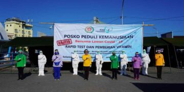 Dharma Pertiwi Daerah M Gelar Bakti Sosial Kesehatan di Pasar